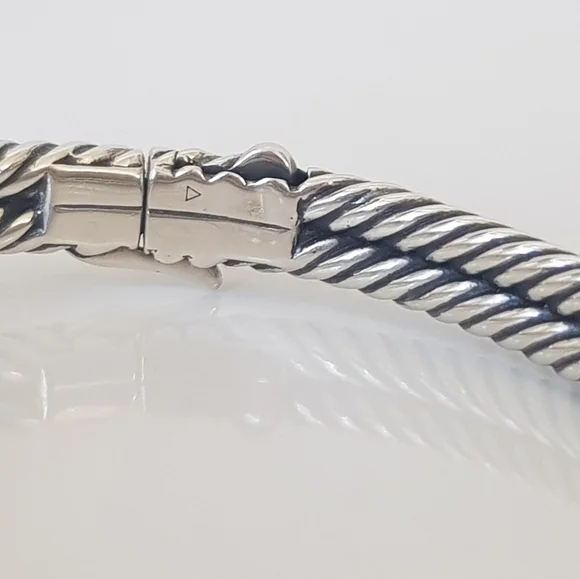 David Yurman Albion Bracelet With Diamonds  - Picture 10 of 15